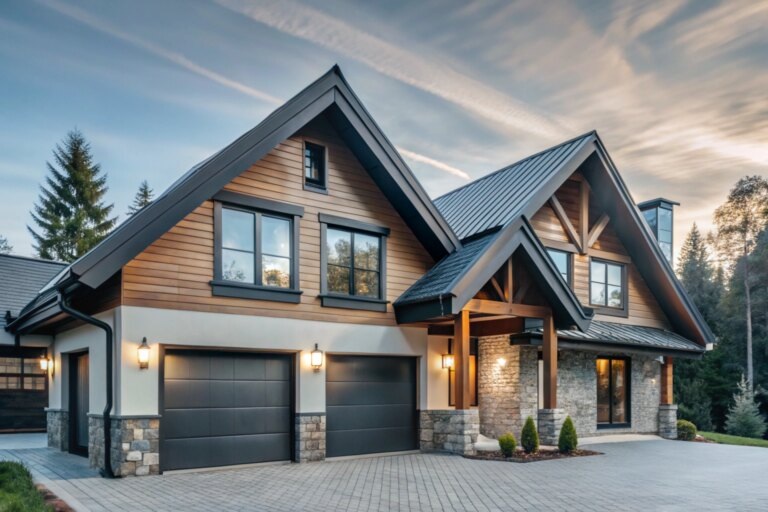    Как выбрать идеальный дом в стиле шале с гаражом: 10 ключевых аспектов для уютного жилья