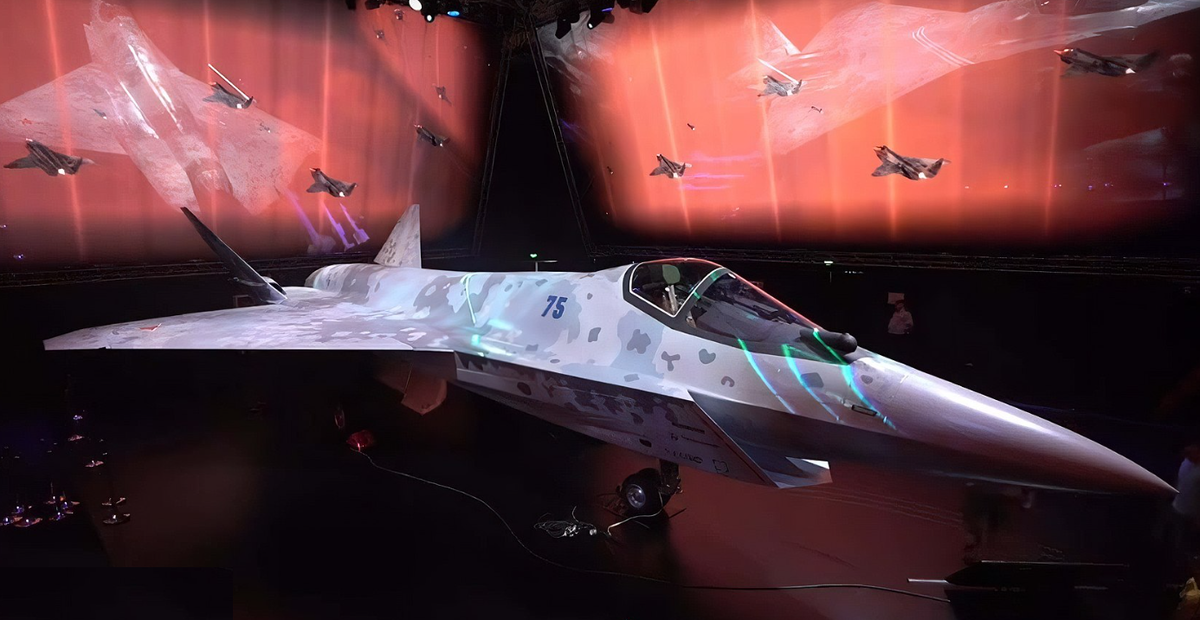 Вот макет на авиасалоне МАКС-2021