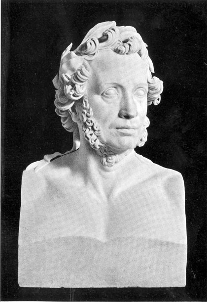 Бюст Пушкина работы И.П. Витали.