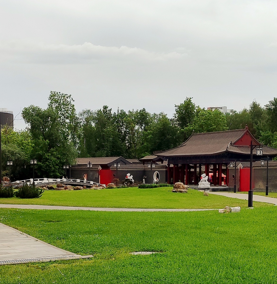 Сад Хуамин. Фото автора.