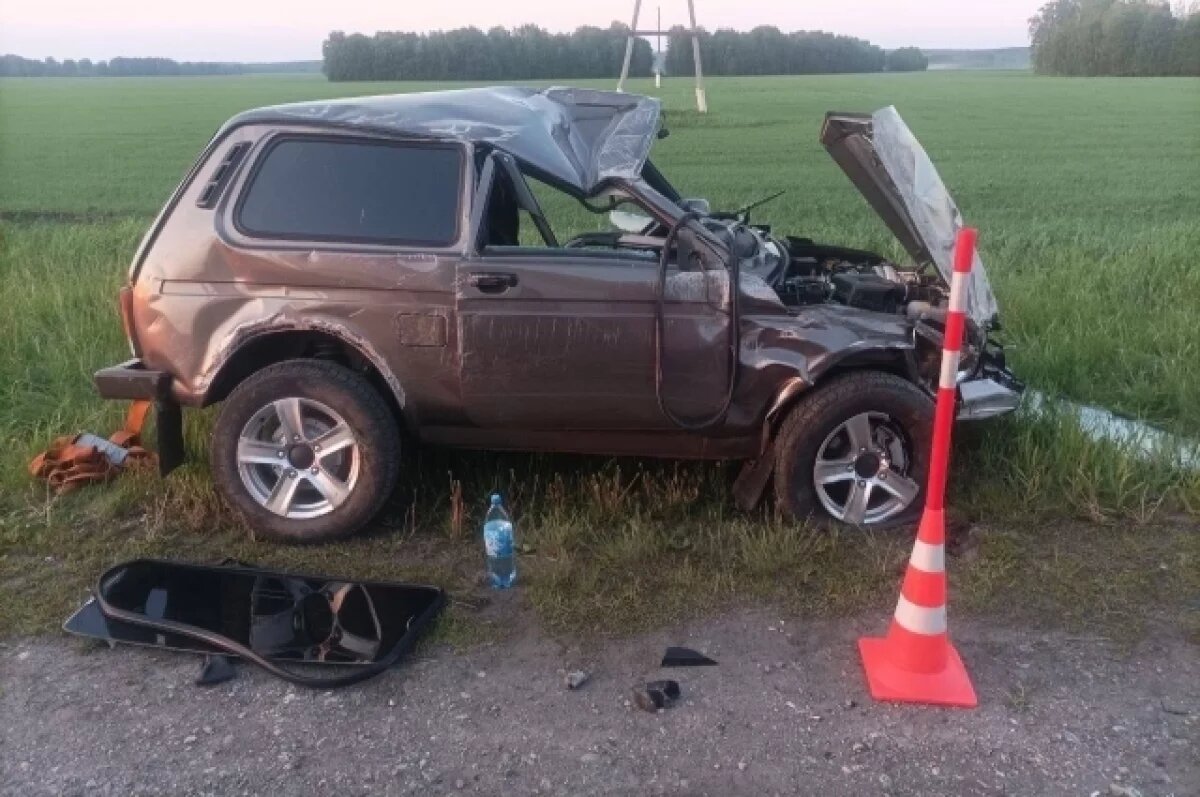   Двое взрослых и ребёнок пострадали в ДТП в Тюменской области