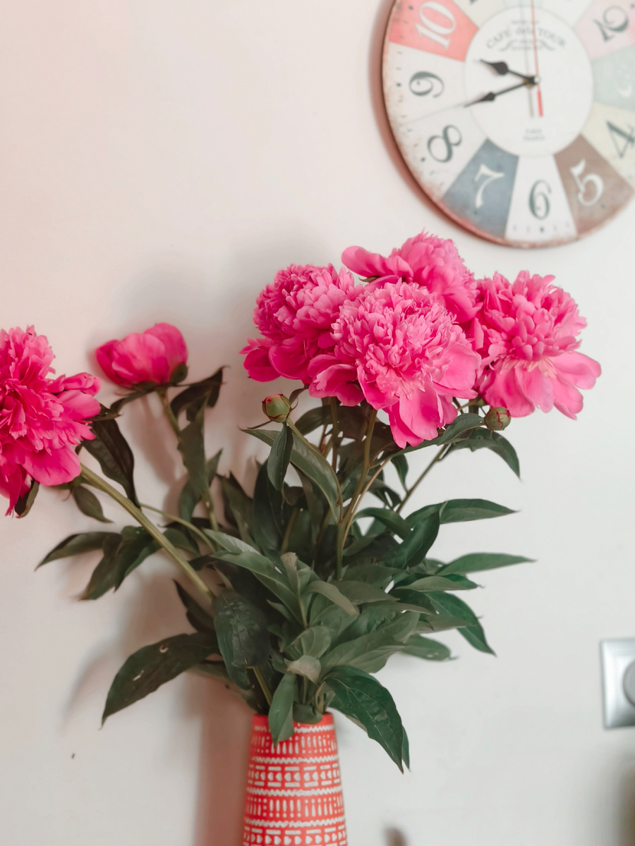 Букет на столе