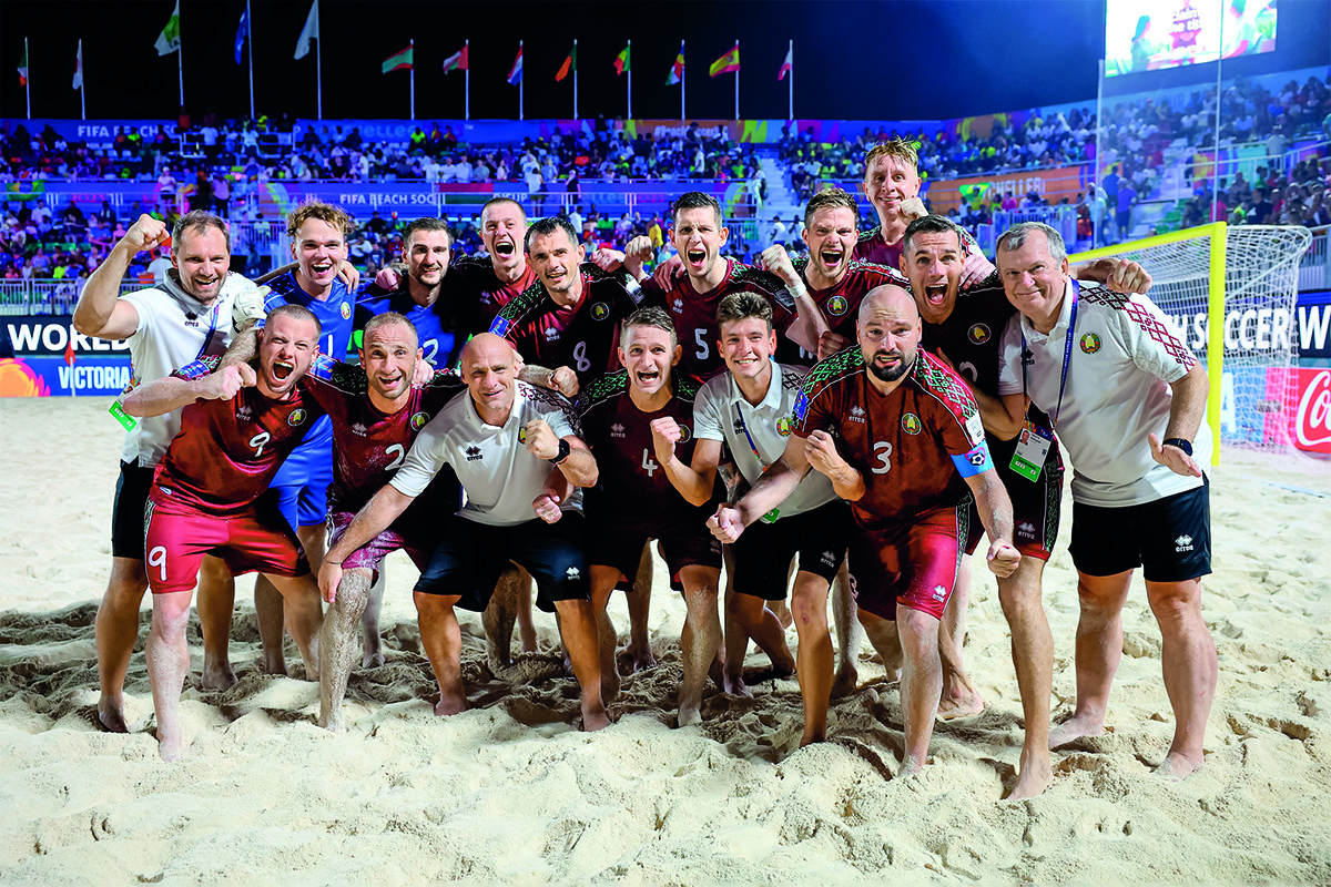    Сборная Беларуси по пляжному футболу в лицах и характерах