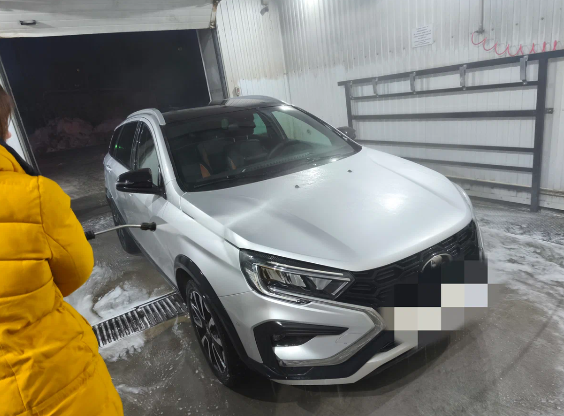 Моя Vesta SW Cross с вариатором