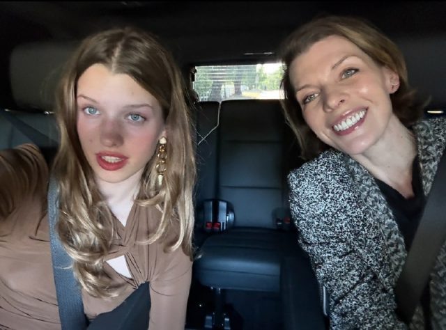    Мила Йовович с дочерью Эвер Андерсон. Фото: социальные сети