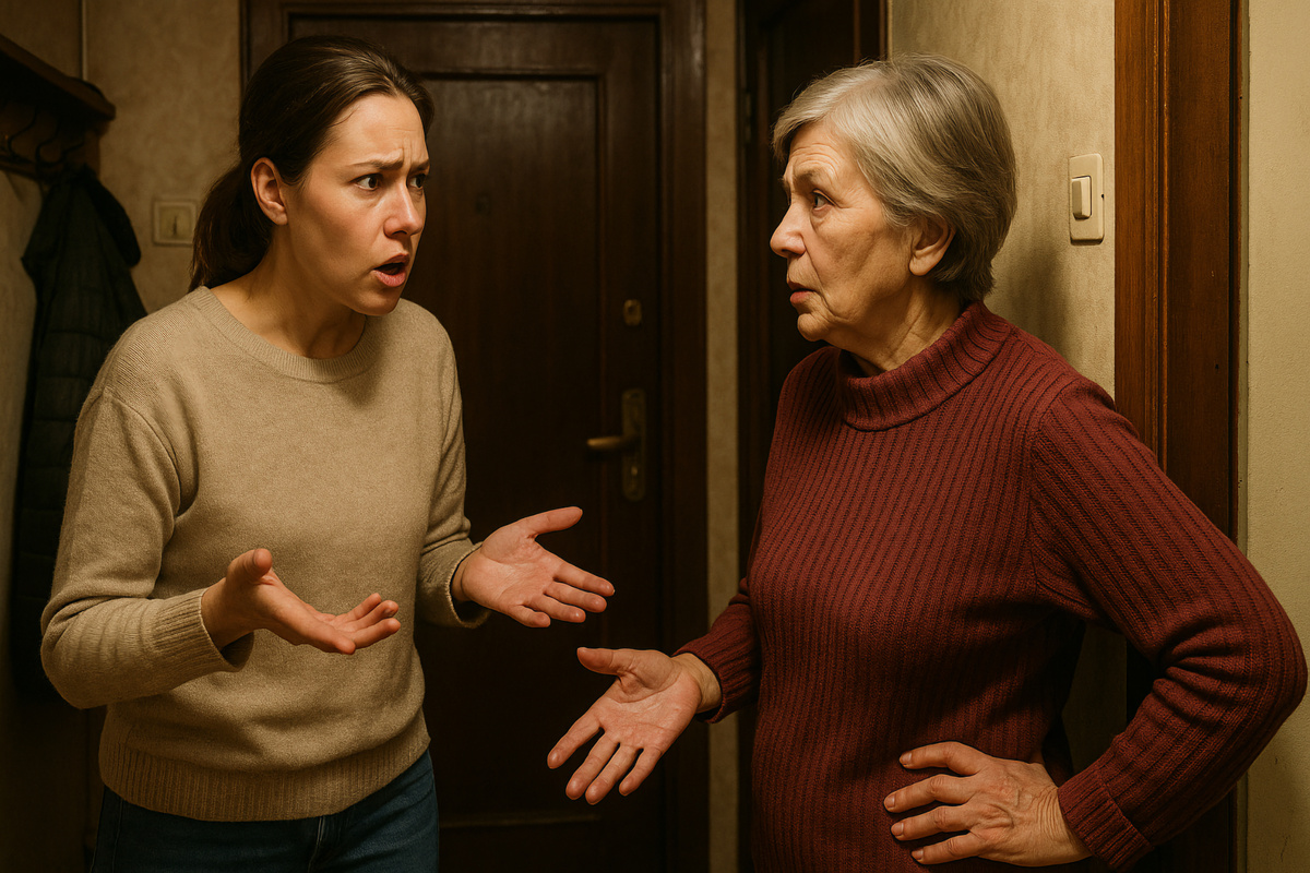 Иллюстрация к рассказу от «Свекровь против»