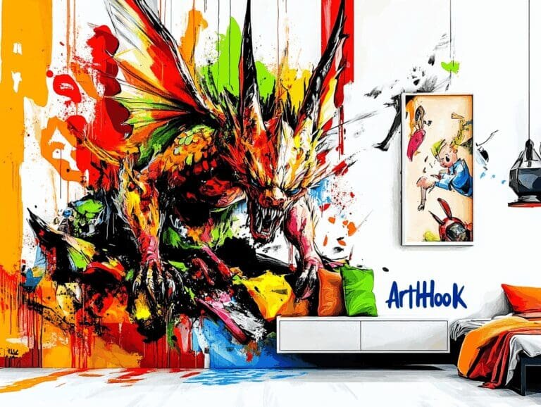    Граффити в детской комнате на заказ: создайте уникальный мир для вашего ребенка с помощью искусства Art-Hook.Ru