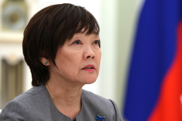 Акиэ Абэ в Москве, май 2025 г.