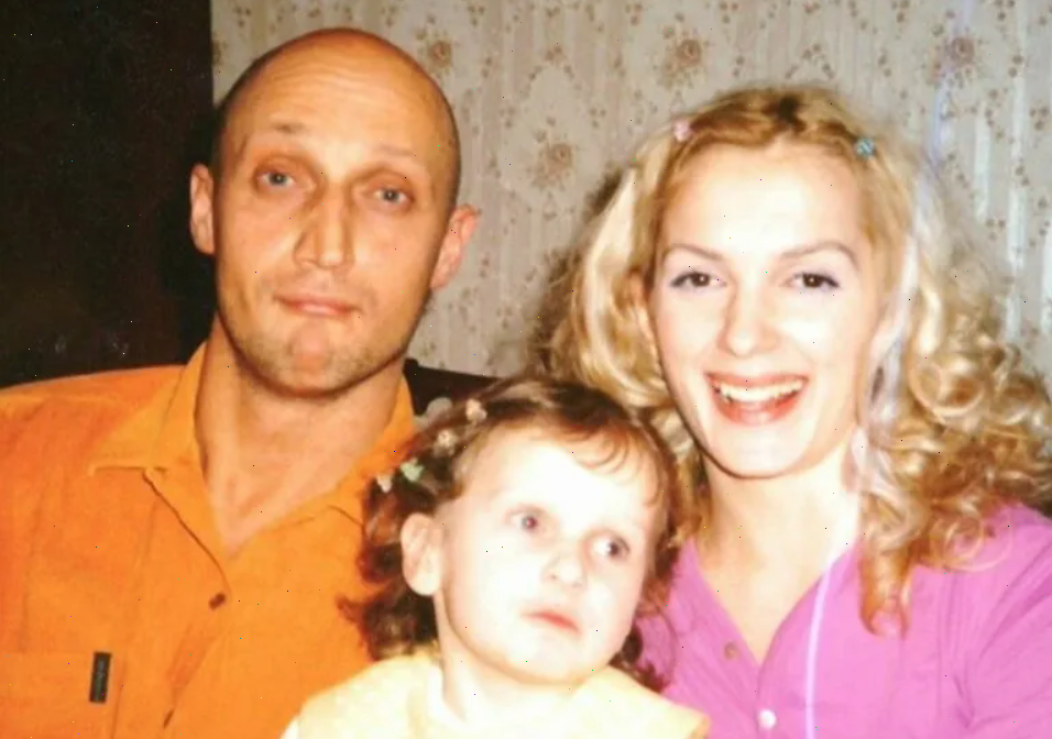С дочерью Полиной