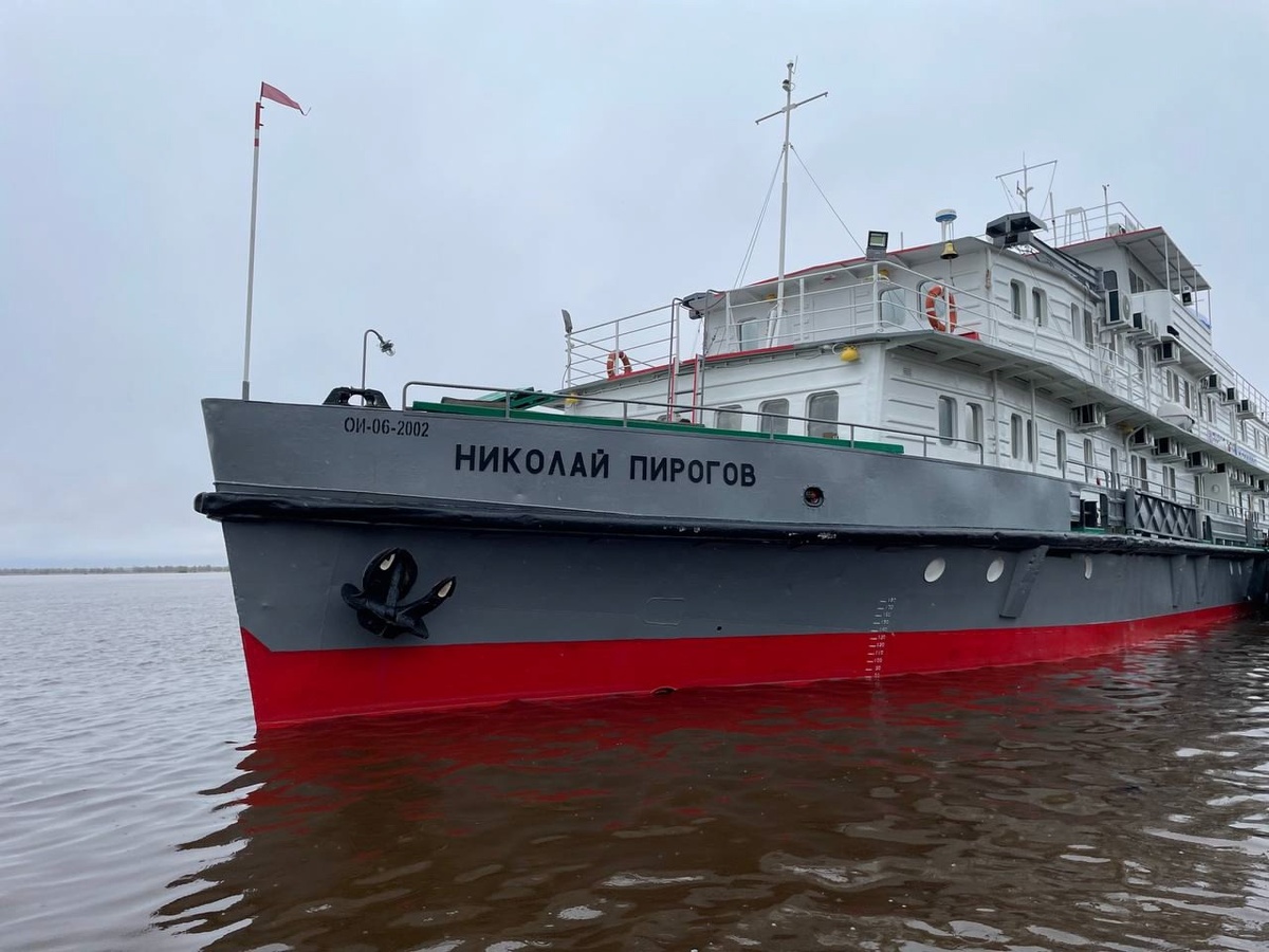 На борту «Николая Пирогова» работает команда из 19 медицинских сотрудников, включая наиболее востребованных узких специалистов. 