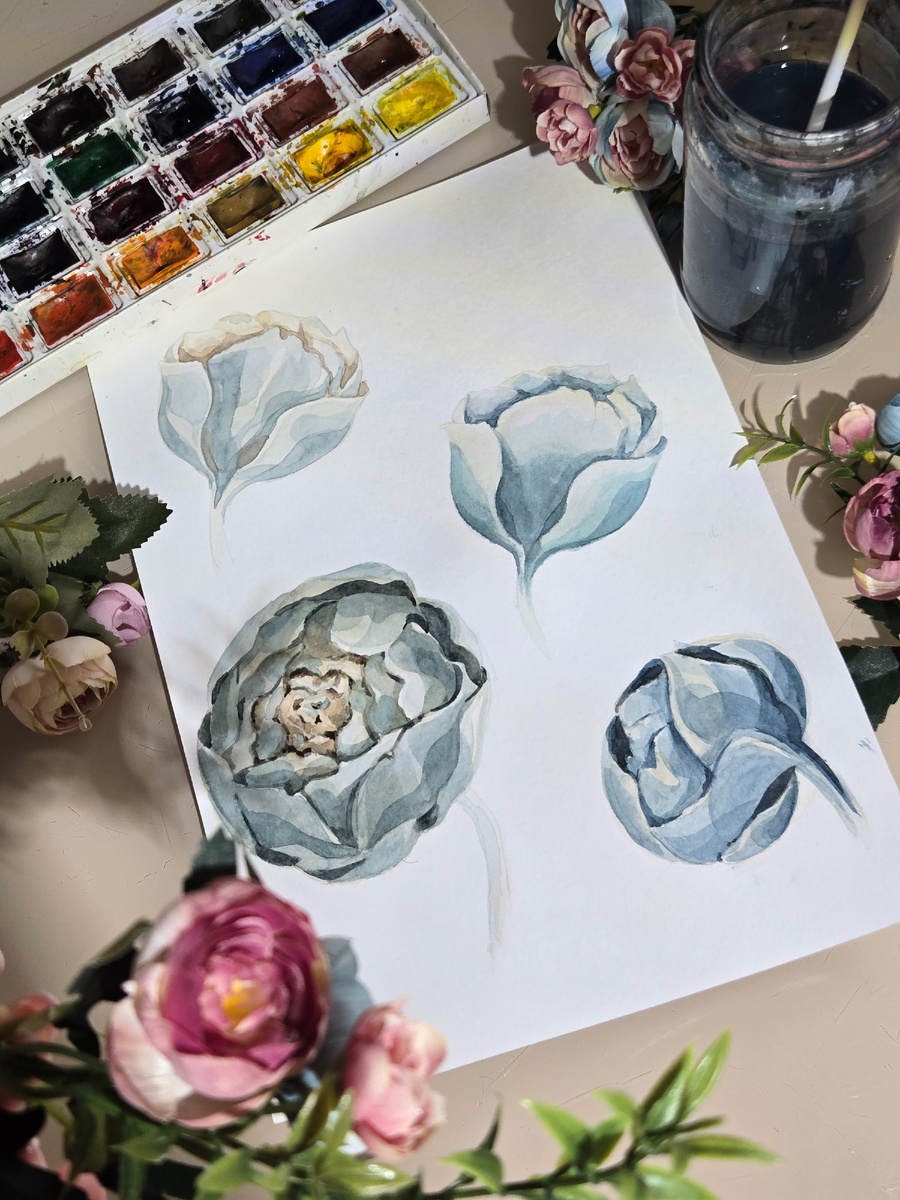 Моим фаворитом всегда остаются спокойные пастельные сочетания 