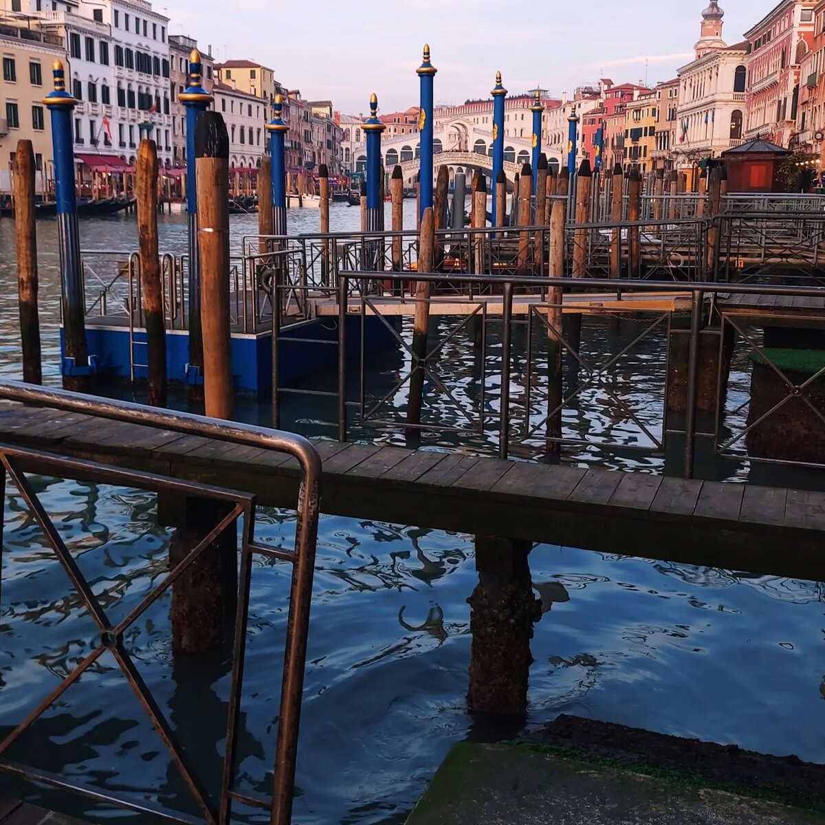 Венецианские причалы. Фото автора.
