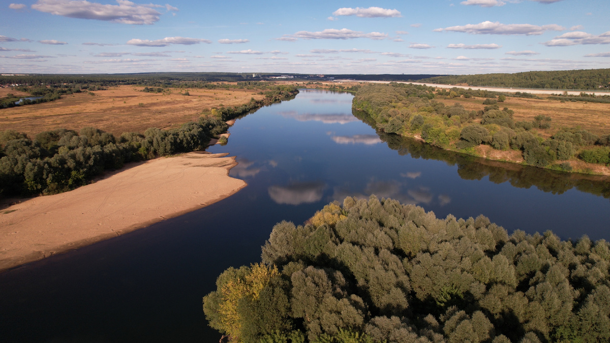 Слияние рек Угра и Ока