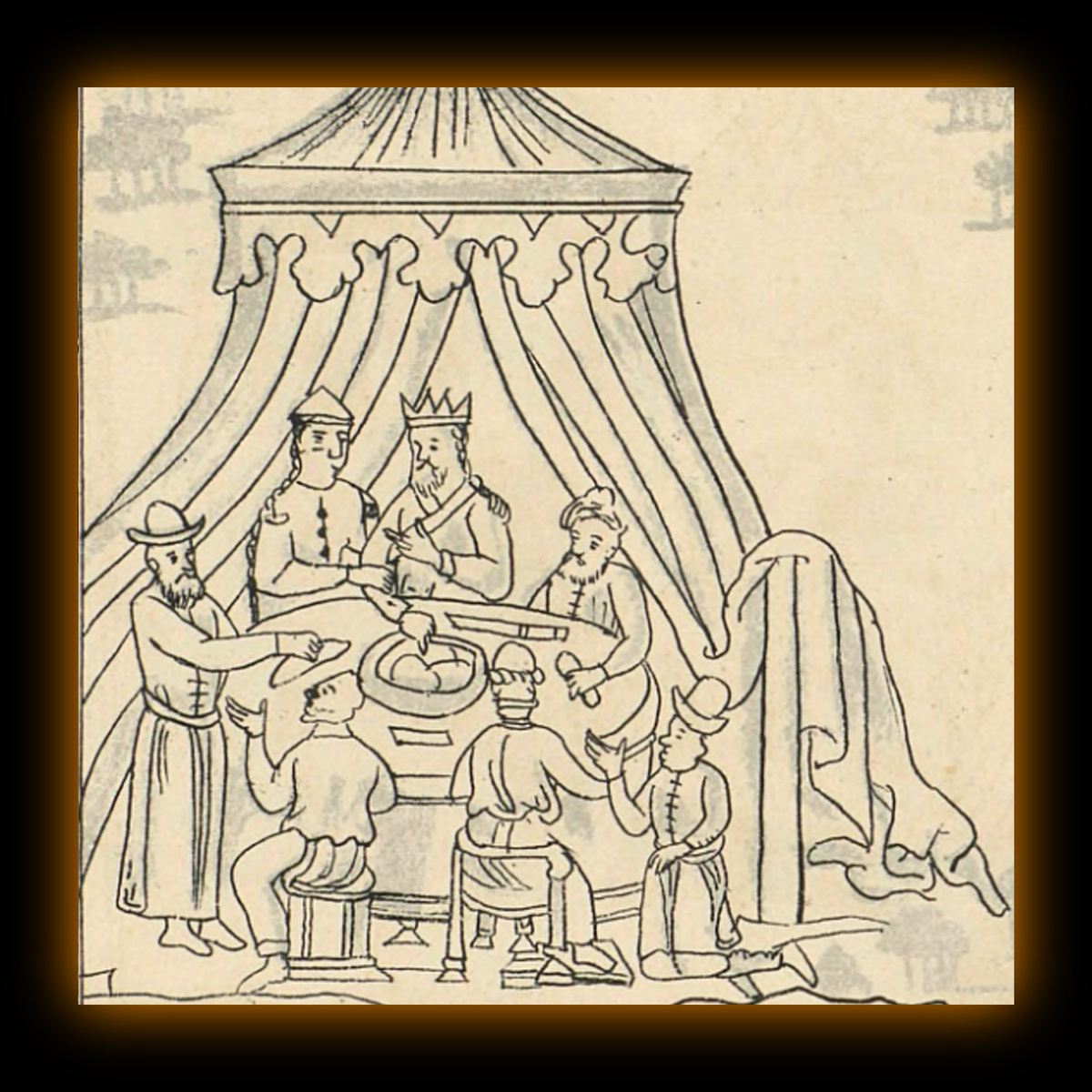 Женитьба Кучума в Казани. Ремезовская летопись.