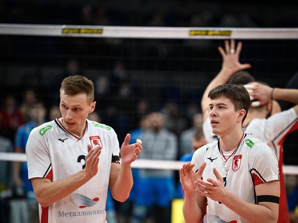    Волейболисты "Белогорья"© официальная страница ВК "Белогорье" ВКонтакте