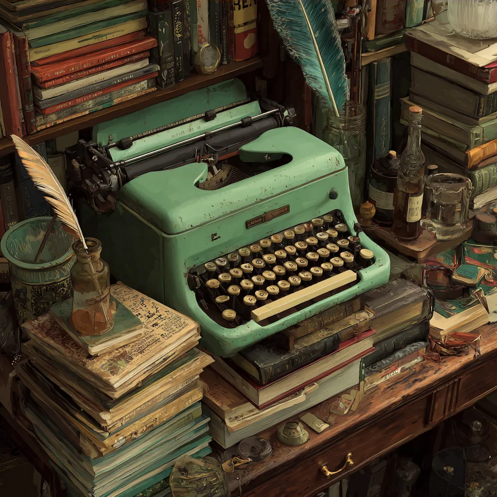 как я вижу кабинет писателя