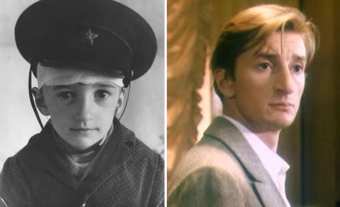 Александр Лыков в детстве и в молодости