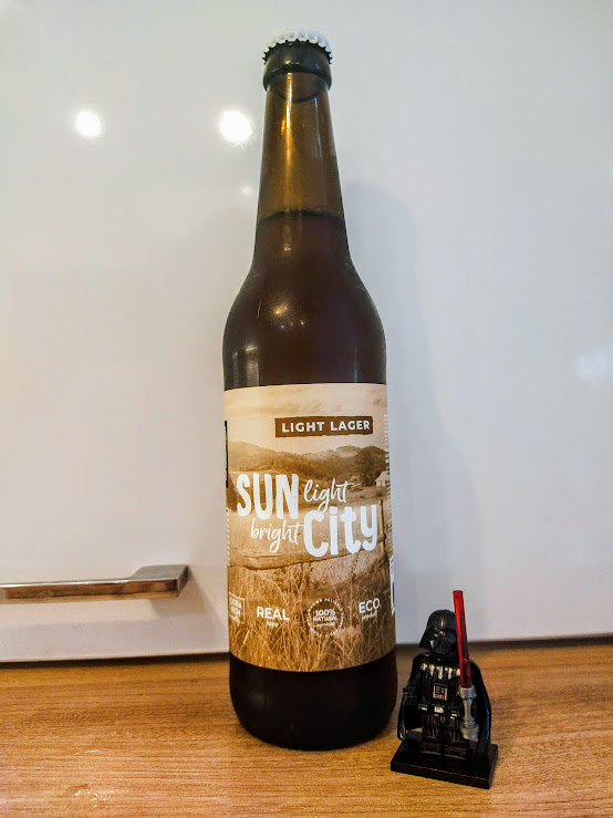 Хотя на этикетке написано Sun Light Bright City