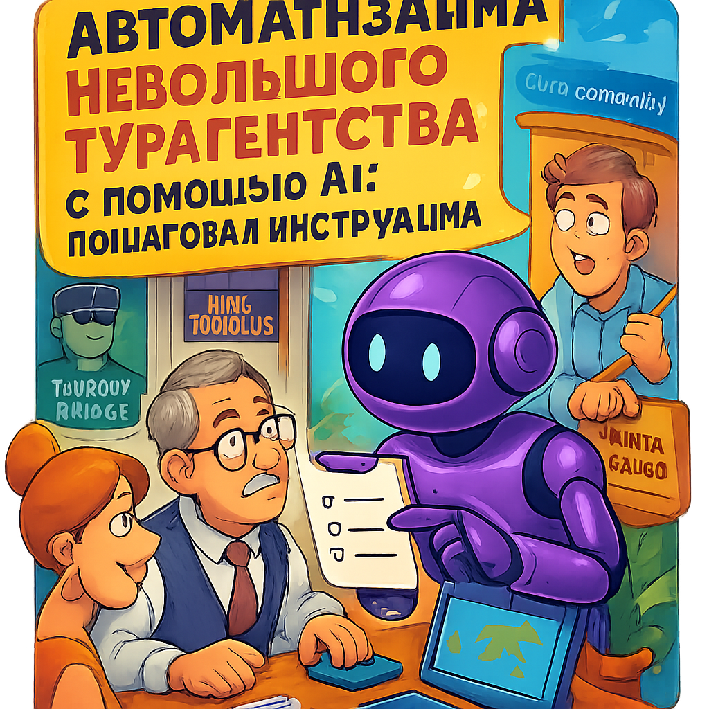    7 Эффективных Шагов для Автоматизации Небольшого Туристического Агентства с Помощью ИИ Дмитрий Попов | Comandos.ai