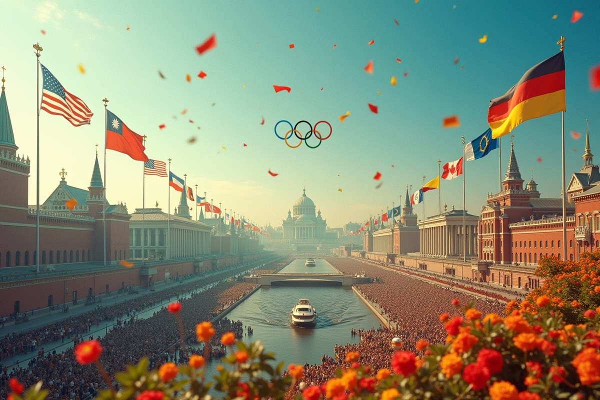 Москва Олимпийская, мирная