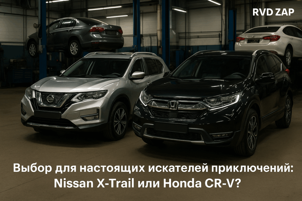    Сравнение внедорожников Nissan X-Trail и Honda CR-V admin