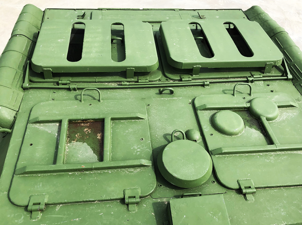 Вид на крышу МТО.