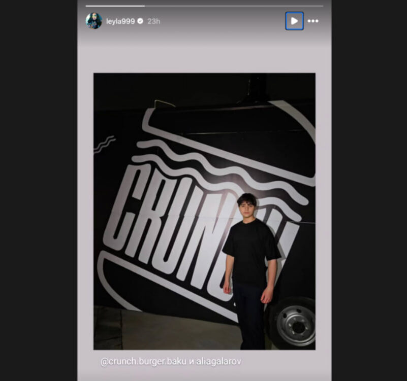 Али Агаларов – Фото: Из Instagram-аккаунта Лейлы Алиевой
