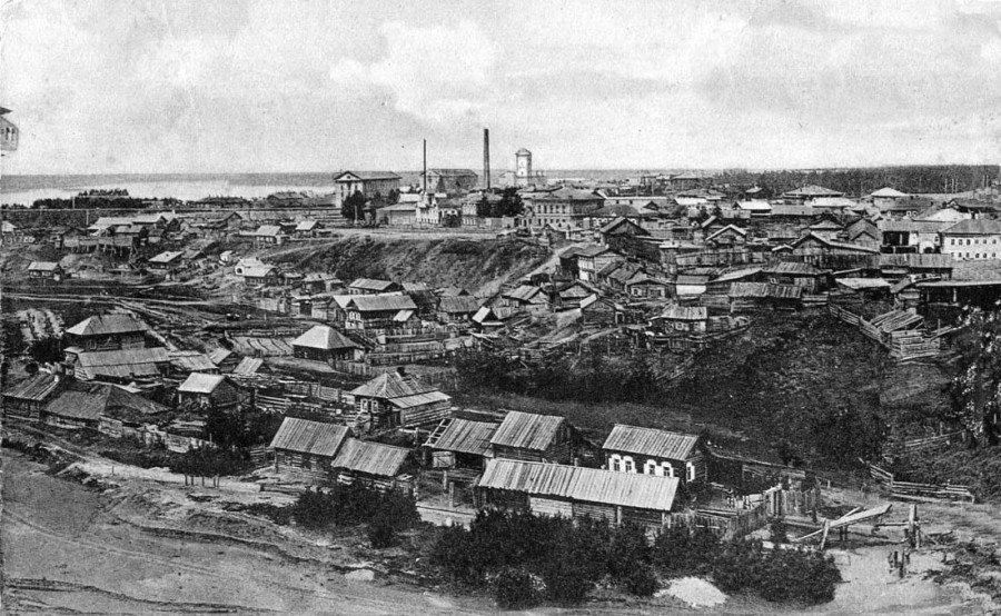 Новосибирск в конце XIX века