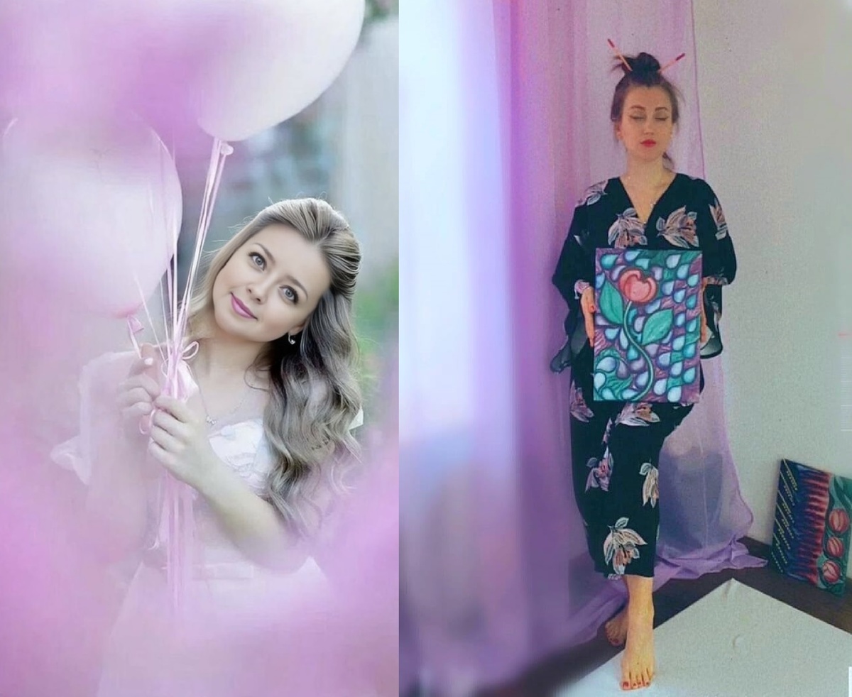 Творческий тандем художниц, воплотившийся в арт-проект "Момент цветения"