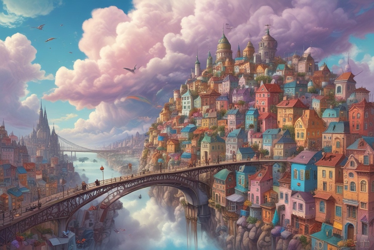 Иллюстрация выполнена в Artbreeder