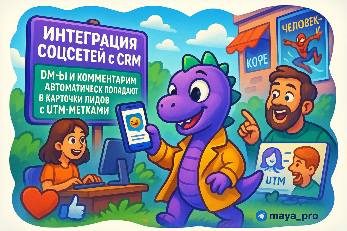    Интеграция соцсетей и CRM: Убиваем конкурентов с помощью автоматизации и UTM-меток! Артур Хорошев