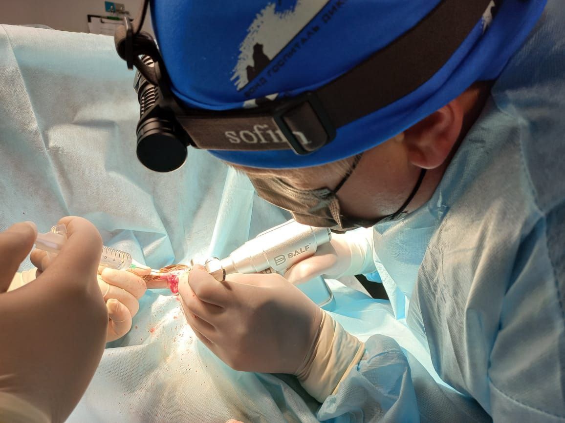 Ортопедическое оборудование, приобретенное на средства, полученные от Фонда президентских грантов