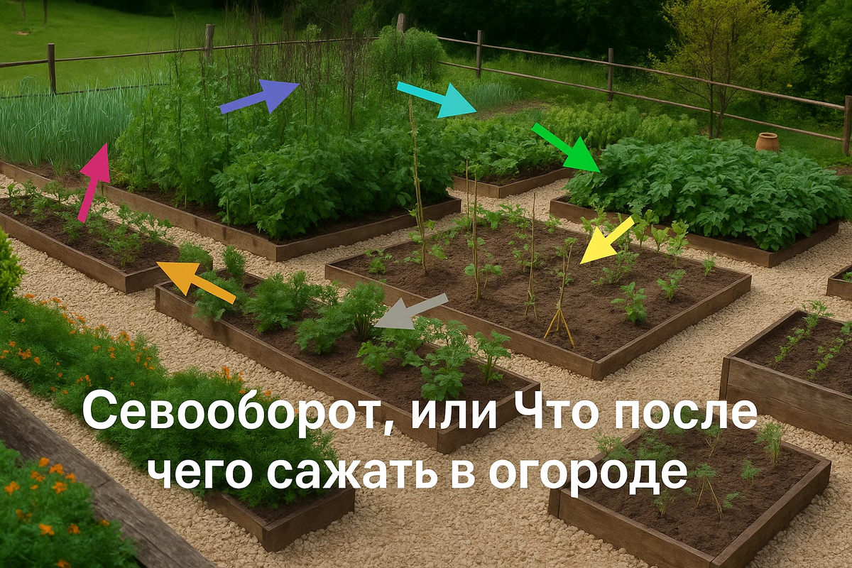 Что после чего сажать в огороде