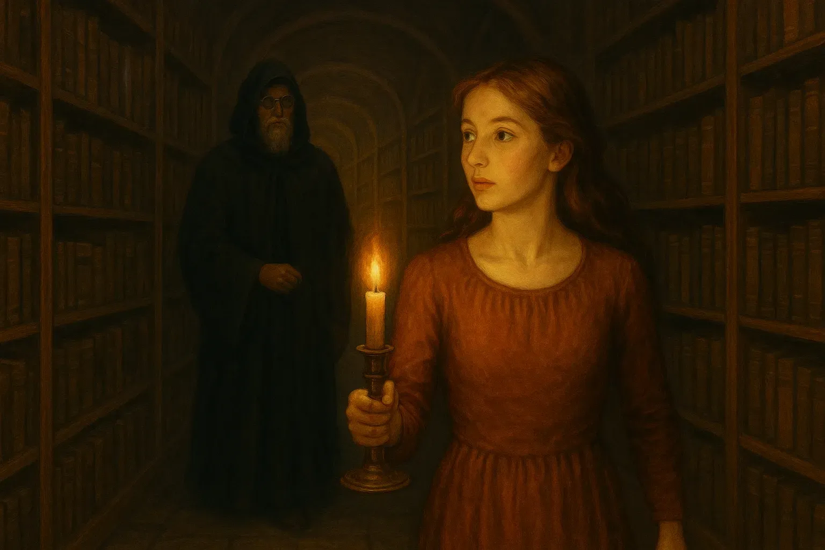 Последняя свеча мадам Морены. Картинка из личного архива автора. "Сила Свечи"@