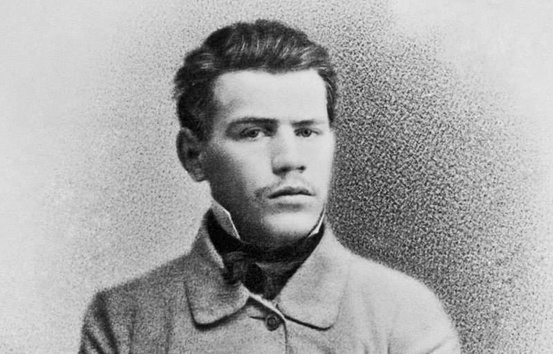 Фото Льва Толстого в молодости, 1851 год