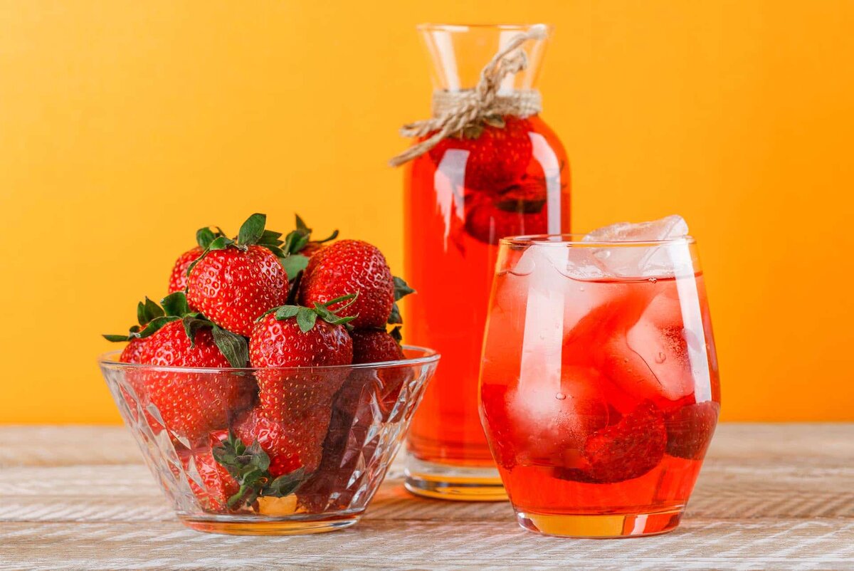 * çilekli limonata*