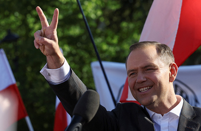    Кароль Навроцкий. Фото: REUTERS/Kacper Pempel