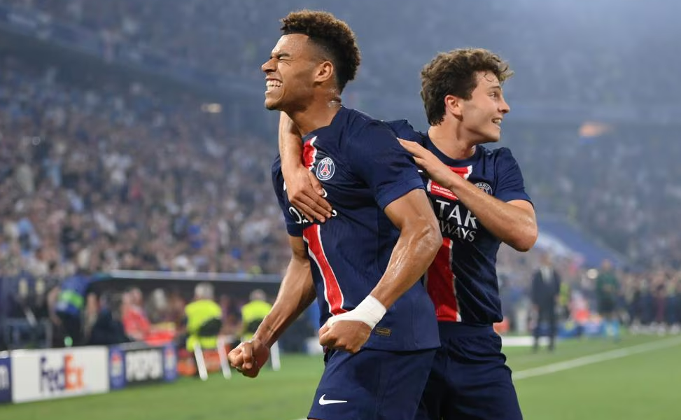 Дезире Дуэ отметился двумя голами и голевой передачей в финале Лиги чемпионов. Фото: УЕФА