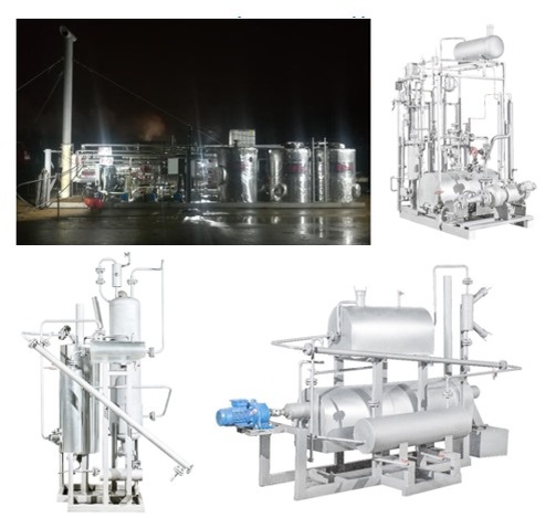 Стендовые установки, созданные нами и использованные для отработки технологий.