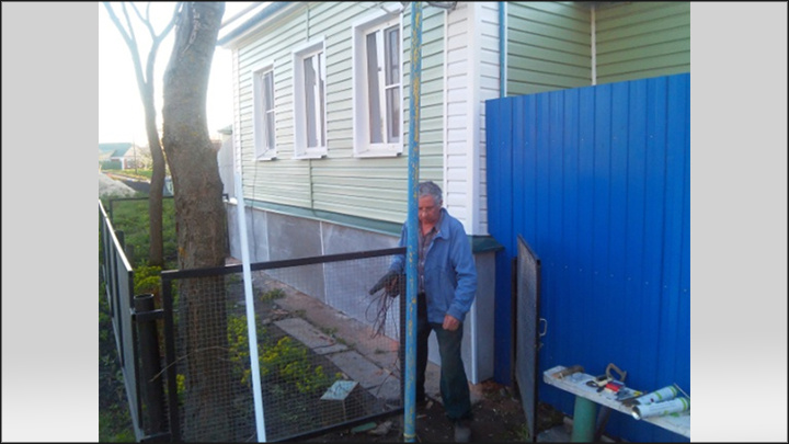    У пенсионера в Замостье был хороший дом. Фото: предоставлено Царьграду Владиславом Монастыревым