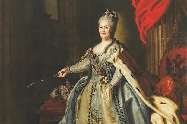 Екатерина II (21 апреля (2 мая) 1729 — 6 (17) ноября 1796) — российская императрица, правившая с 1762 по 1796 годы. 