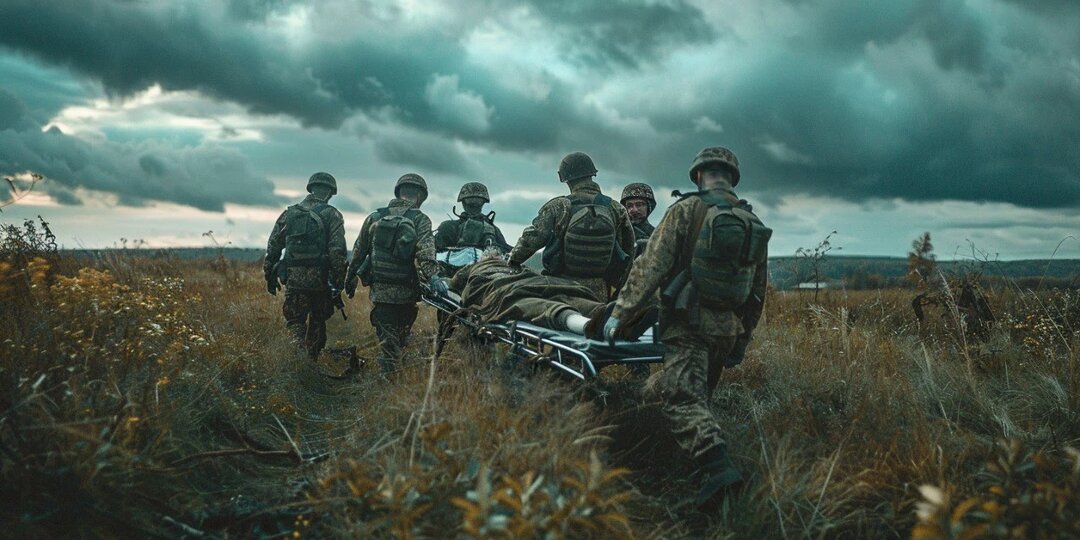 Бойцы встали, когда награждали "Айболита". Герой спас три сотни жизней и сам вступил в схватку с врагом