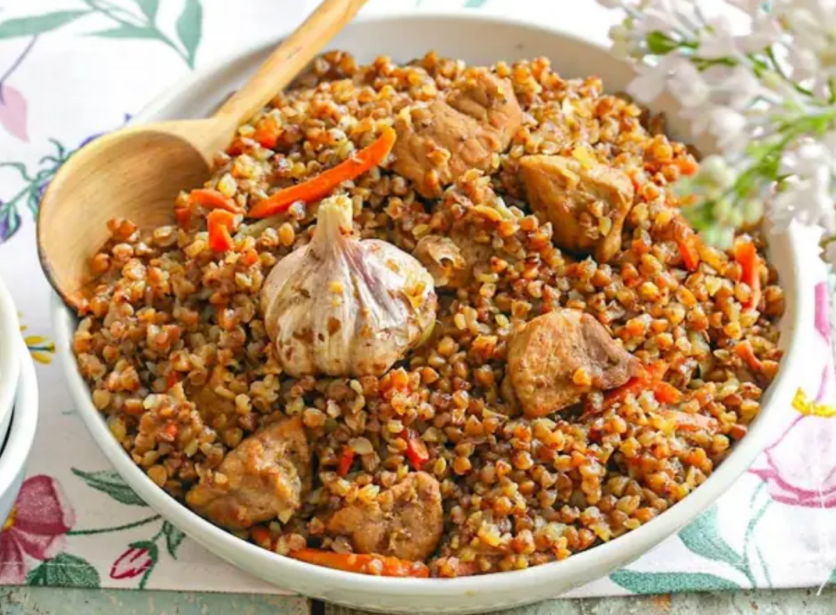 Гречневй плов