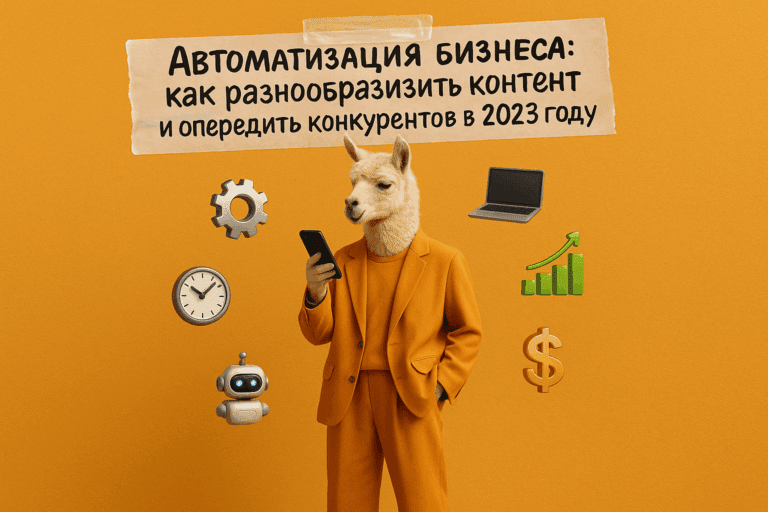    Готовы ли вы освободить время для креатива? Узнайте, как автоматизация бизнеса может стать вашим конкурентным преимуществом! AI8PM