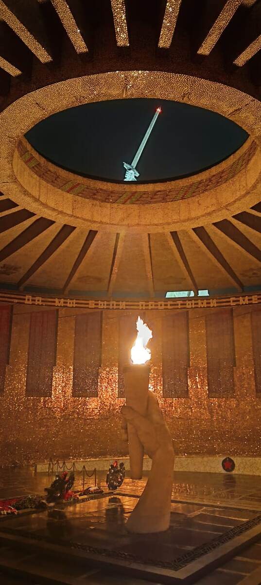 Вечный огонь. Мамаев Курган. г. Волгоград.