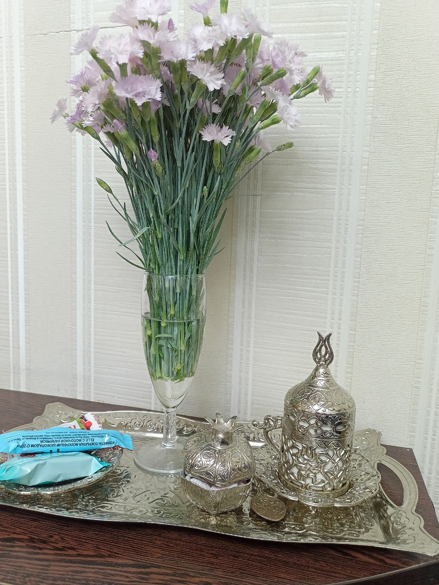 Кофейная церемония: пришла на маникюр и такой приятный приём!