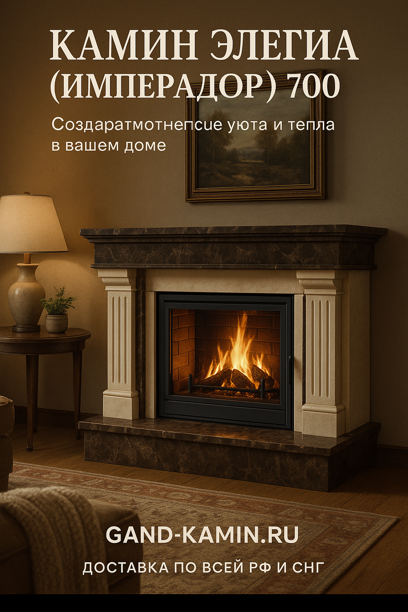    Камин Элегия (имперадор) 700: как создать атмосферу уюта и тепла в вашем доме Kamin