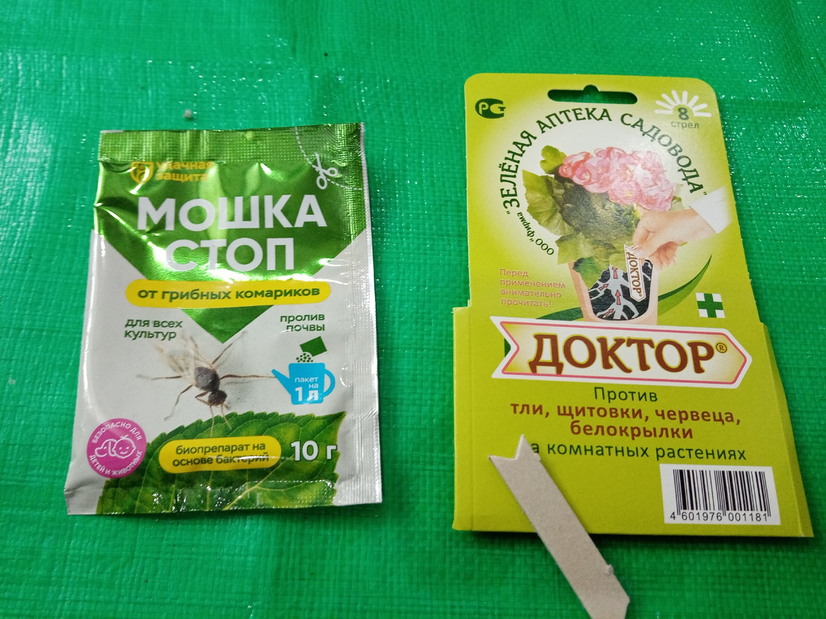 препараты для борьбы с мошкой/фото автора