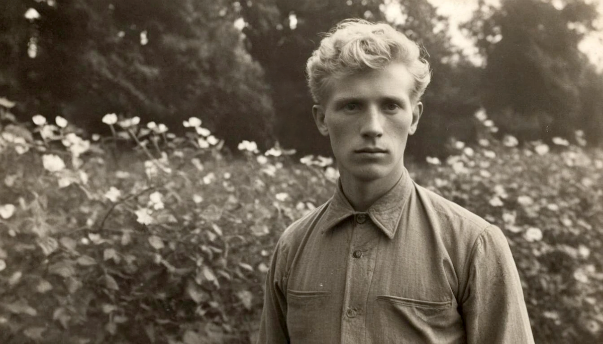 В альбоме было много старых фотографий.