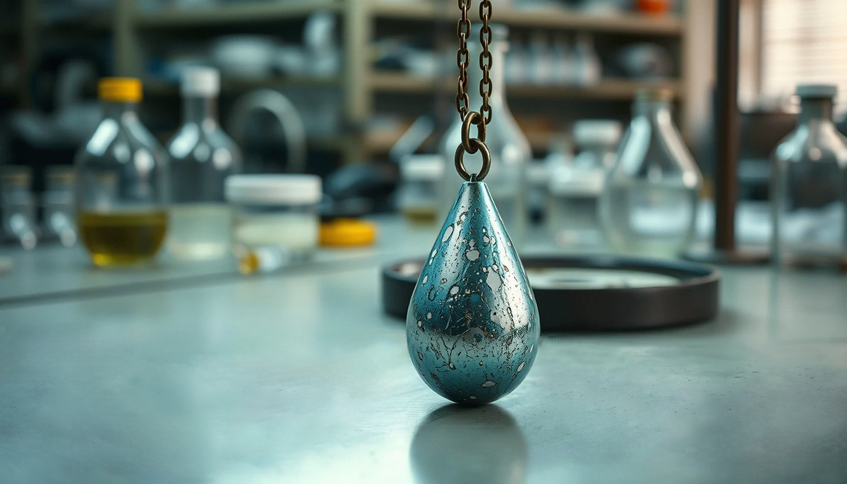 Каплевидный предмет проявлял специфические свойства.